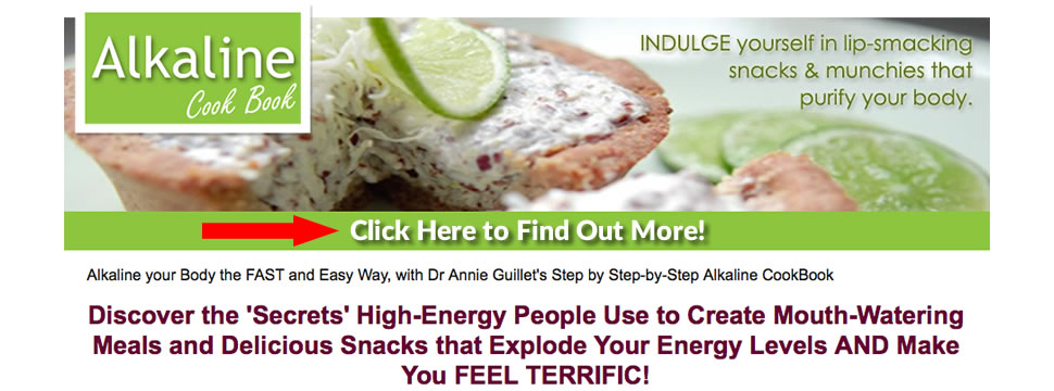 Alkaline Cookbooks & Super Foods